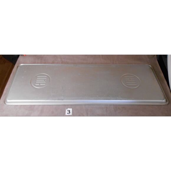 Antique HILL Aluminum Deli Case Display Tray # 3 30" X 10.5" Butcher Bakery - Picture 3 of 10
